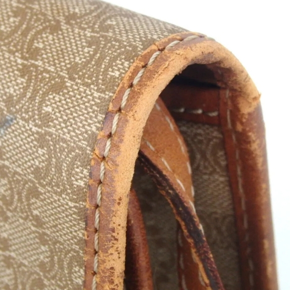 CELINE MO6 WALLET SHOULDER BAG 2-PEACE SET PVC LEATHER - Picture 9 of 14